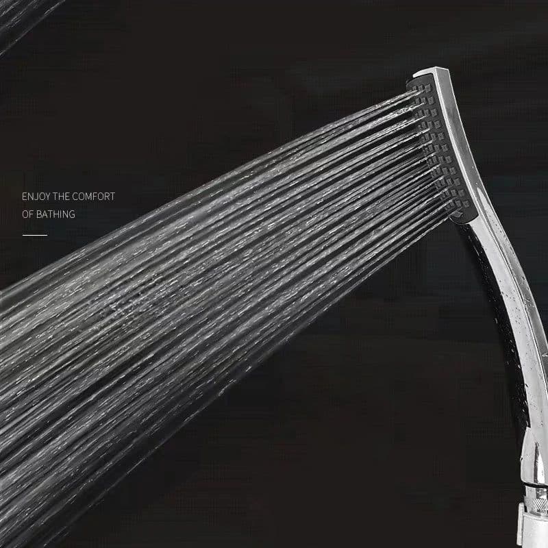 image-Hand Shower,Hand Held Shower Head Bathroom Accessories ABS Chrome Finished 150CM Stainless Steel Hose Handheld Showerheads