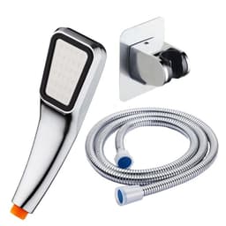 image-Hand Shower,Hand Held Shower Head Bathroom Accessories ABS Chrome Finished 150CM Stainless Steel Hose Handheld Showerheads