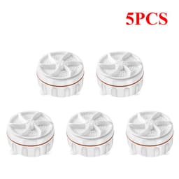 image-1-5pcs Ultrasonic Turbo Washing Machine Laundry Portable Travel Washer Air Bubble And Rotating Mini Washing Machine Mini Washing