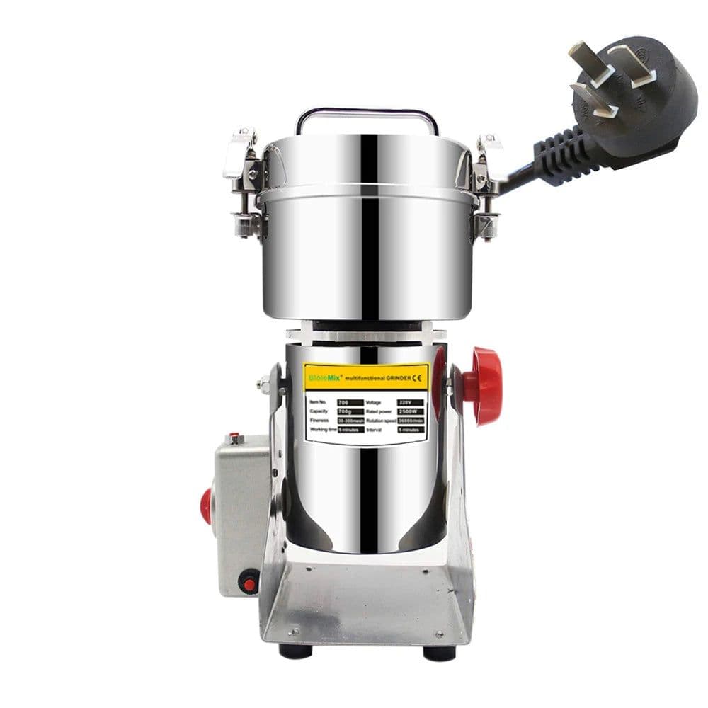 image-BioloMix 800g 700g Grains Spices Hebals Cereals Coffee Dry Food Grinder Mill Grinding Machine Gristmill Flour Powder crusher