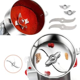 image-BioloMix 800g 700g Grains Spices Hebals Cereals Coffee Dry Food Grinder Mill Grinding Machine Gristmill Flour Powder crusher