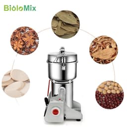 image-BioloMix 800g 700g Grains Spices Hebals Cereals Coffee Dry Food Grinder Mill Grinding Machine Gristmill Flour Powder crusher