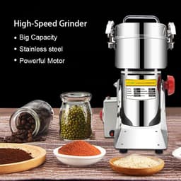 image-BioloMix 800g 700g Grains Spices Hebals Cereals Coffee Dry Food Grinder Mill Grinding Machine Gristmill Flour Powder crusher