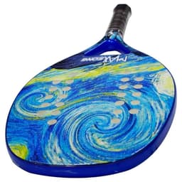 image-Professional Beach Tennis Racket Thickening Durable Padel Rackets High Elasticity Carbon Fiber Tennis Racket