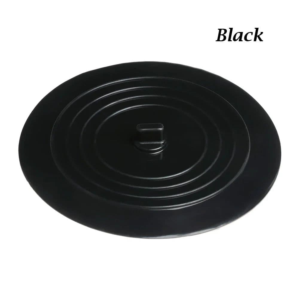 image-15cm Large Silicone Bathtub Stopper Leakage-proof Drain Cover Sink Hair Stopper Tub Flat Plug Stopper Bathroom Accessories
