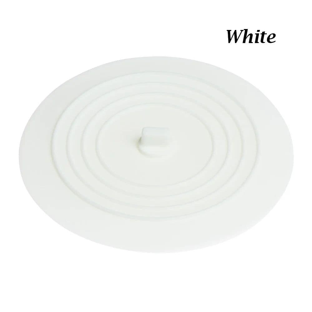 image-15cm Large Silicone Bathtub Stopper Leakage-proof Drain Cover Sink Hair Stopper Tub Flat Plug Stopper Bathroom Accessories