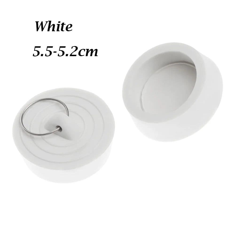 image-15cm Large Silicone Bathtub Stopper Leakage-proof Drain Cover Sink Hair Stopper Tub Flat Plug Stopper Bathroom Accessories