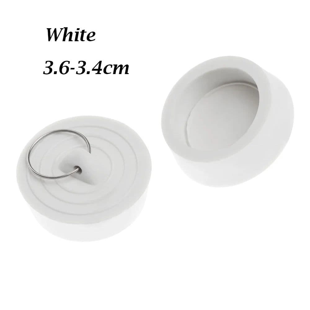 image-15cm Large Silicone Bathtub Stopper Leakage-proof Drain Cover Sink Hair Stopper Tub Flat Plug Stopper Bathroom Accessories