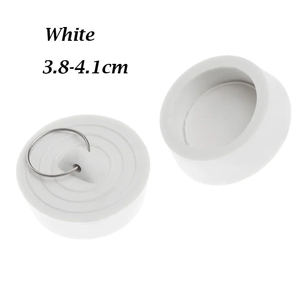 image-15cm Large Silicone Bathtub Stopper Leakage-proof Drain Cover Sink Hair Stopper Tub Flat Plug Stopper Bathroom Accessories