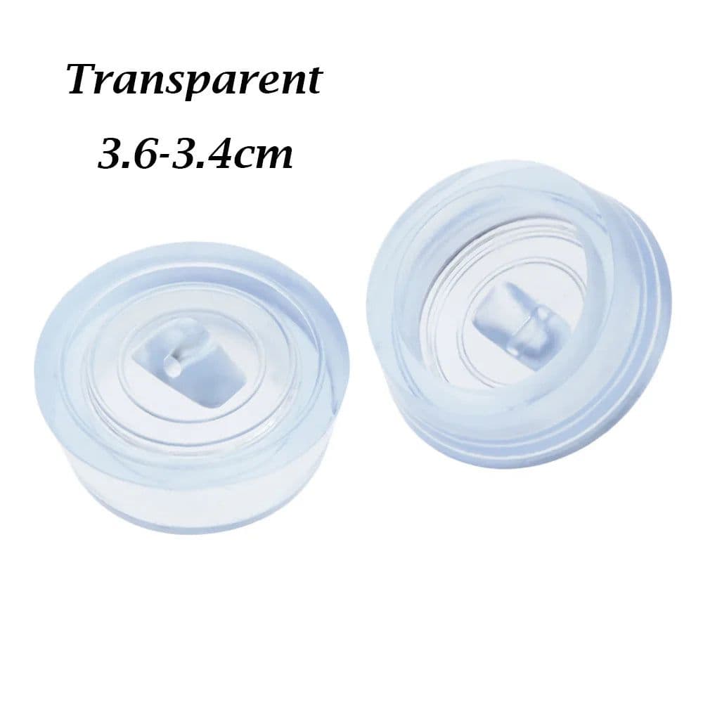 image-15cm Large Silicone Bathtub Stopper Leakage-proof Drain Cover Sink Hair Stopper Tub Flat Plug Stopper Bathroom Accessories