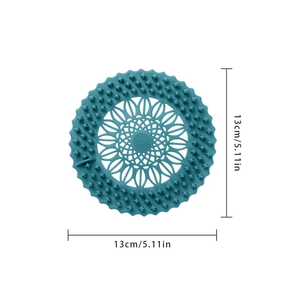 image-15cm Large Silicone Bathtub Stopper Leakage-proof Drain Cover Sink Hair Stopper Tub Flat Plug Stopper Bathroom Accessories
