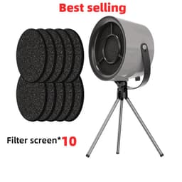 image-2024 New Portable Exhaust Fan Small Kitchen Hood Extractor Barbecue USB Supply Desktop Range Hoods Mini Suction Cooker Hood