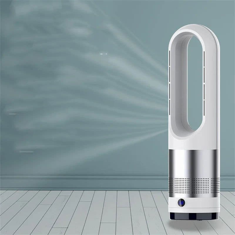 image-110V / 220V 18 inch Mini Household Leaf Less Electric Fan Remote Control Timing function,Floor Standing Fan вентилятор напольный