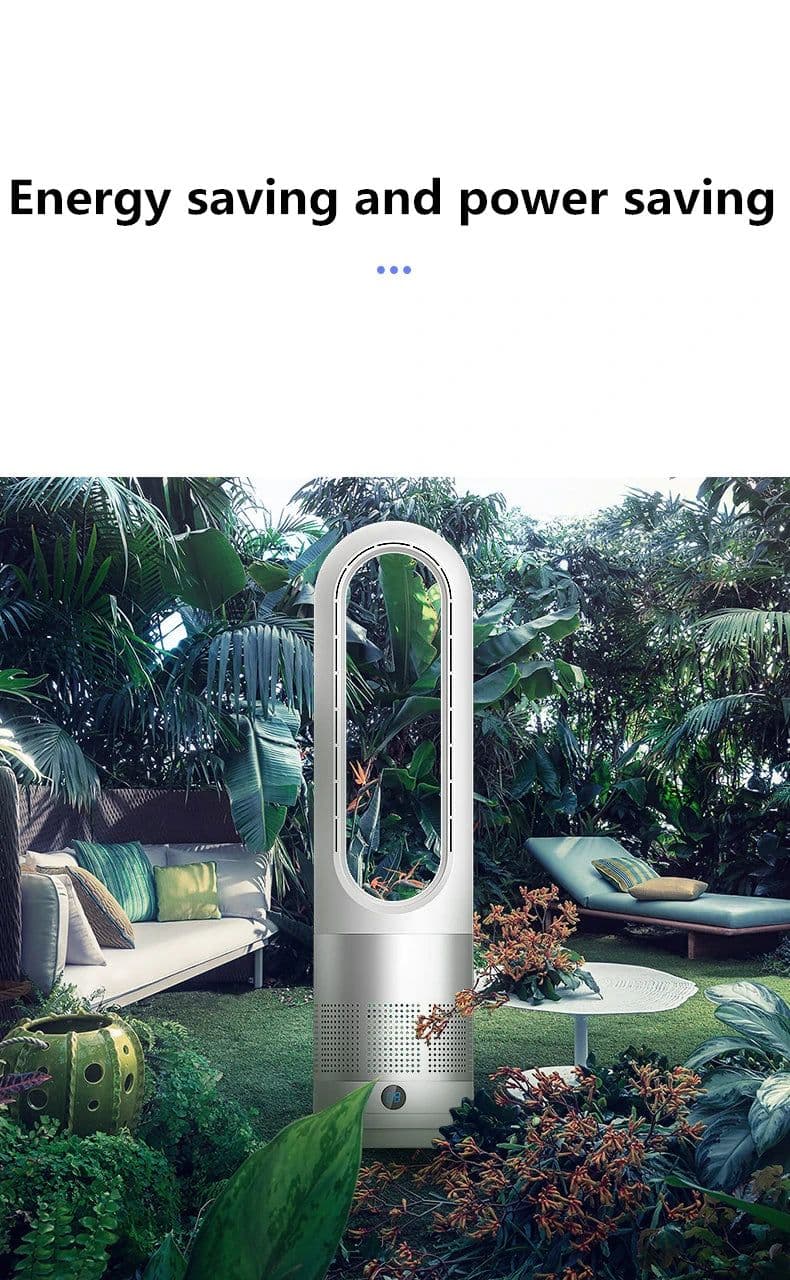 image-110V / 220V 18 inch Mini Household Leaf Less Electric Fan Remote Control Timing function,Floor Standing Fan вентилятор напольный