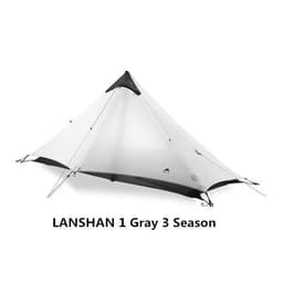 image-LanShan 2 3F UL GEAR 2 Person 1 Person Outdoor Ultralight Camping Tent 3 Season 4 Season Professional 15D Silnylon Rodless Tent