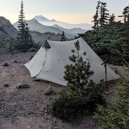 image-LanShan 2 3F UL GEAR 2 Person 1 Person Outdoor Ultralight Camping Tent 3 Season 4 Season Professional 15D Silnylon Rodless Tent