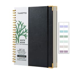 image-300 Sheets A4 Spiral Book Coil Notebook Weekly Paper Notepad Journal Diary Sketchbook School Office Stationery Supplies
