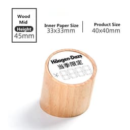 image-Acrylic Price Tag Paper Holder Display Stand Table Mini Price Cubes Jewelry Label Sign Watch Tag