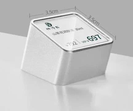 image-Acrylic Price Tag Paper Holder Display Stand Table Mini Price Cubes Jewelry Label Sign Watch Tag