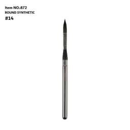 image-ArtSecret 872 6pcs Quill Round Travel Paint Brush Set Watercolor Gouache Paint Mix Of Synthetic Hair And Squirrel Hair