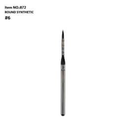 image-ArtSecret 872 6pcs Quill Round Travel Paint Brush Set Watercolor Gouache Paint Mix Of Synthetic Hair And Squirrel Hair