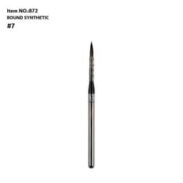image-ArtSecret 872 6pcs Quill Round Travel Paint Brush Set Watercolor Gouache Paint Mix Of Synthetic Hair And Squirrel Hair
