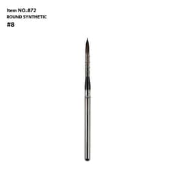 image-ArtSecret 872 6pcs Quill Round Travel Paint Brush Set Watercolor Gouache Paint Mix Of Synthetic Hair And Squirrel Hair