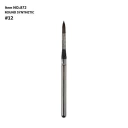 image-ArtSecret 872 6pcs Quill Round Travel Paint Brush Set Watercolor Gouache Paint Mix Of Synthetic Hair And Squirrel Hair