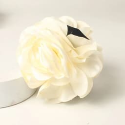 image-Fashion Girls Elegance Beauty Ribbon Hair Clips Large Fabric Flowers Plastic Hair Claws Headbands For Women Hair Accessories