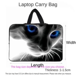 image-Notebook Carry Bag 10 Tablet Briefcase Fundas Para Laptop 16 17 15.6 12 13 14 Bag Bolsas Handbag Chromebook Case For Macbook MSI