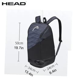 image-Original Djokovic Same Type HEAD Tennis Backpack Adult Sport Gym Tenis Bag Durable Head Limited Edition Squash Padel Storage Bag