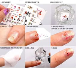 image-Inkjet Water Slide Decal Transfer Paper A4 Size Nail Decal Transparent Color Printing Paper Inkjet Waterslide Decal Paper Free