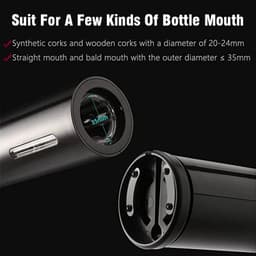 image-Automatic Electric Wine Openers for Beer USB Rechargeable Beer Bottle Openers Corkscrew Wine Beer Cap Opener Kitchen Accessories