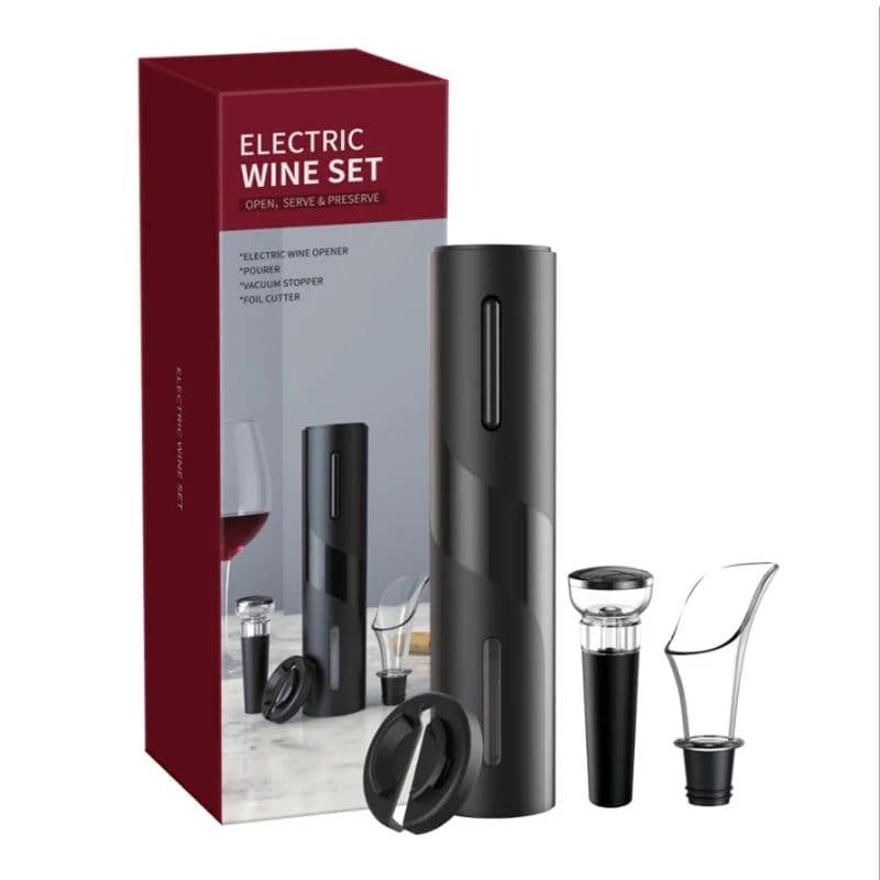 image-Automatic Electric Wine Openers for Beer USB Rechargeable Beer Bottle Openers Corkscrew Wine Beer Cap Opener Kitchen Accessories