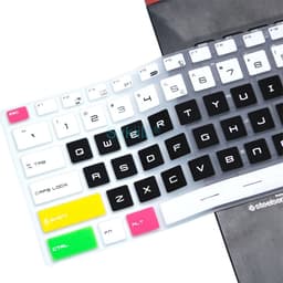 image-Keyboard Cover for MSI GF65 Thin GF63 GF75 Thin GF72 GF72VR GF62 GF62VR Silicone Protector Skin Case Gaming Laptop Accessory 17