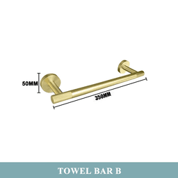 image-Golden Towel Rack Towel Bar Ring Brushed Gold Hardware Set Robe Coat Hook Toilet Tissue Paper Holder Bathroom Accessories Kit