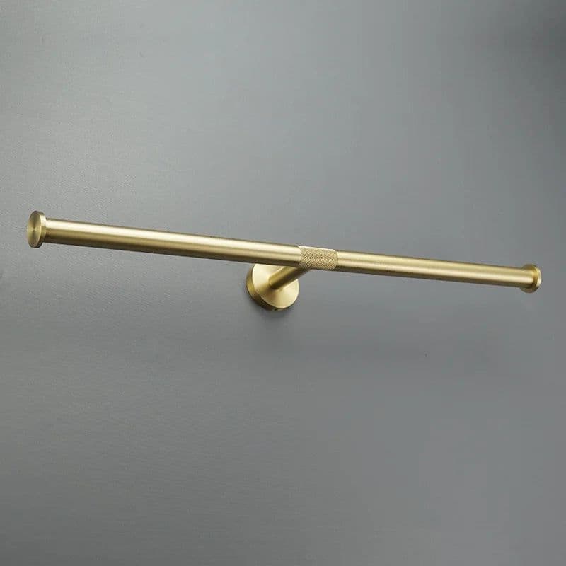 image-Golden Towel Rack Towel Bar Ring Brushed Gold Hardware Set Robe Coat Hook Toilet Tissue Paper Holder Bathroom Accessories Kit