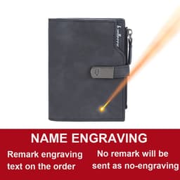 image-Women Wallets Short Free Name Engraving Magnetic Buckle Top Quality Card Holder Female Purse Zipper Wallet For Women