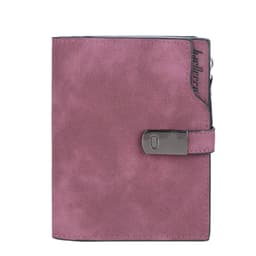 image-Women Wallets Short Free Name Engraving Magnetic Buckle Top Quality Card Holder Female Purse Zipper Wallet For Women
