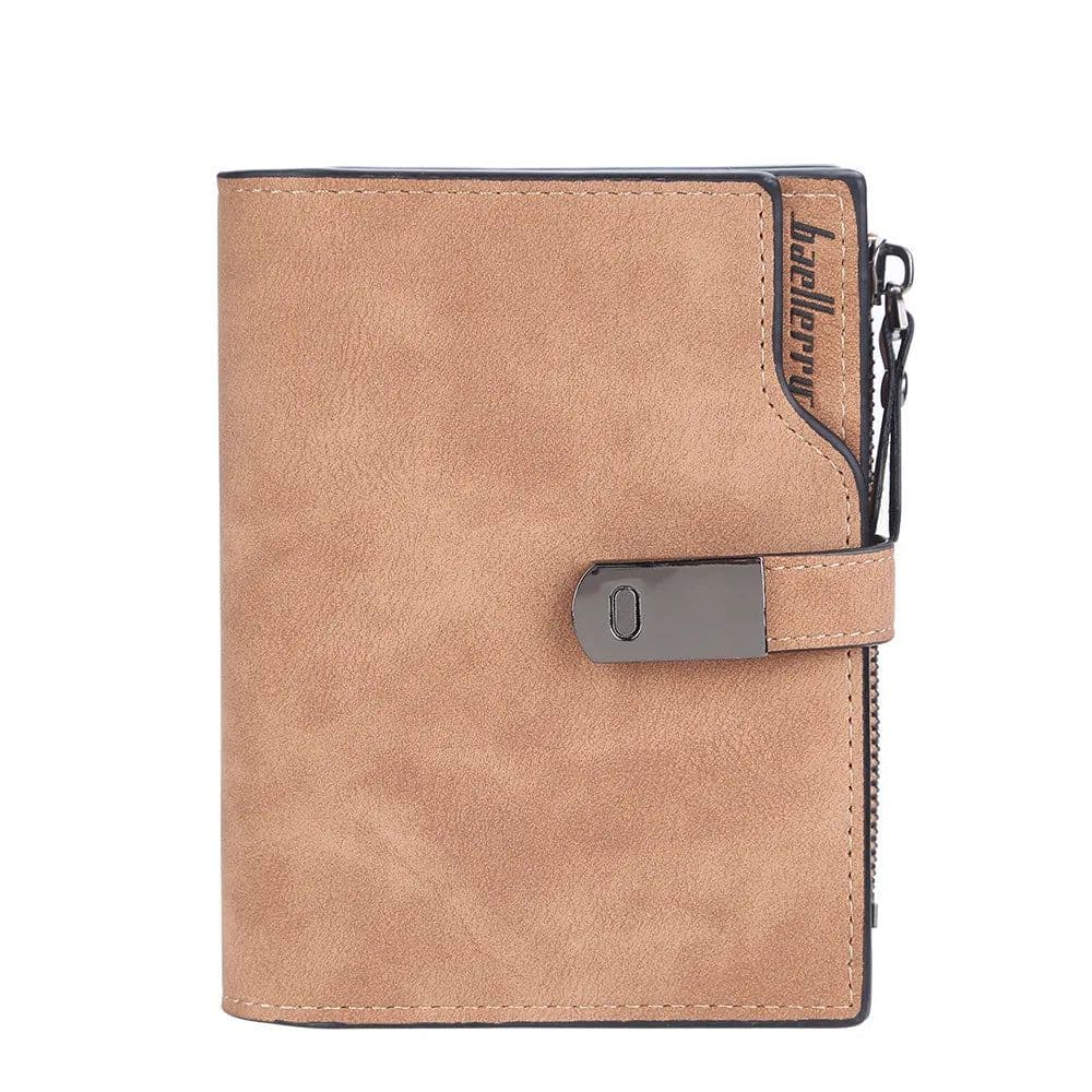 image-Women Wallets Short Free Name Engraving Magnetic Buckle Top Quality Card Holder Female Purse Zipper Wallet For Women