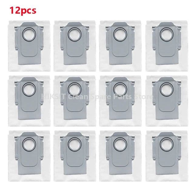 image-For Xiaomi Roborock Q Revo / P10 Robot Vacuum Cleaner Accessories Roller Side Brush Dust Bag Accessories HEPA Filter Mop Cloth