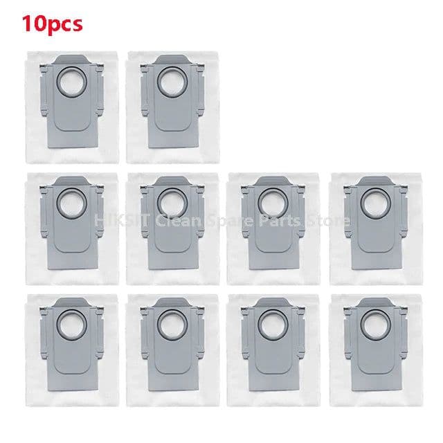 image-For Xiaomi Roborock Q Revo / P10 Robot Vacuum Cleaner Accessories Roller Side Brush Dust Bag Accessories HEPA Filter Mop Cloth