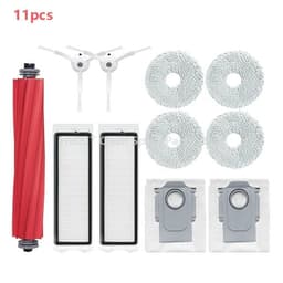image-For Xiaomi Roborock Q Revo / P10 Robot Vacuum Cleaner Accessories Roller Side Brush Dust Bag Accessories HEPA Filter Mop Cloth