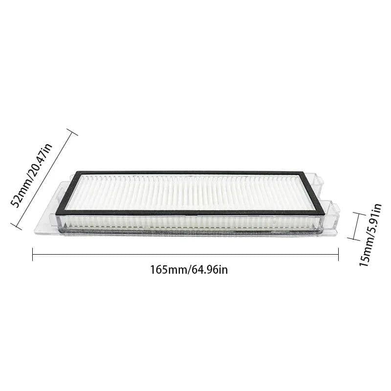 image-For Xiaomi Roborock Q Revo / P10 Robot Vacuum Cleaner Accessories Roller Side Brush Dust Bag Accessories HEPA Filter Mop Cloth