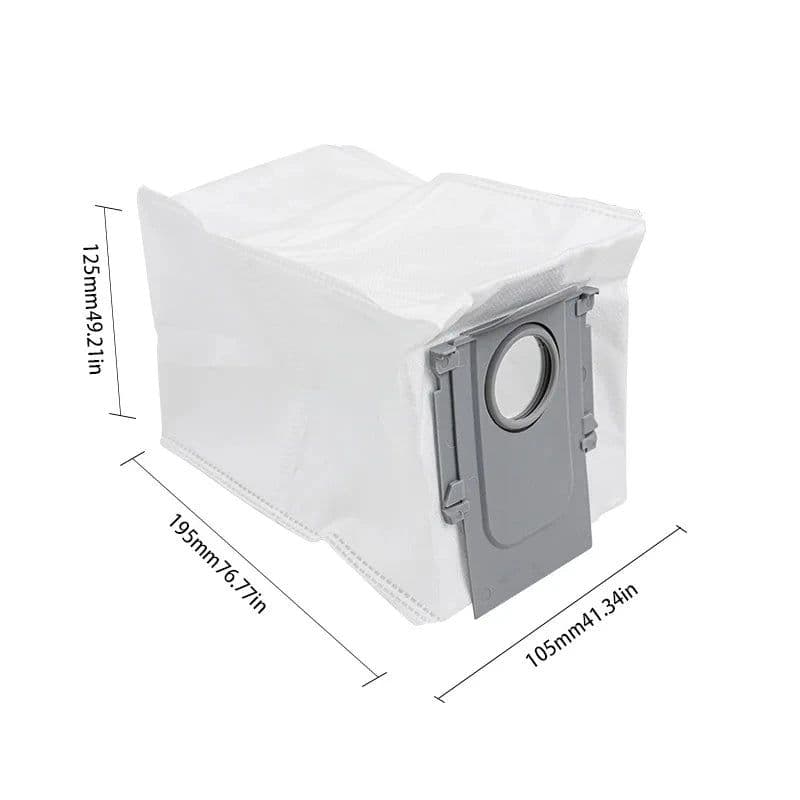 image-For Xiaomi Roborock Q Revo / P10 Robot Vacuum Cleaner Accessories Roller Side Brush Dust Bag Accessories HEPA Filter Mop Cloth