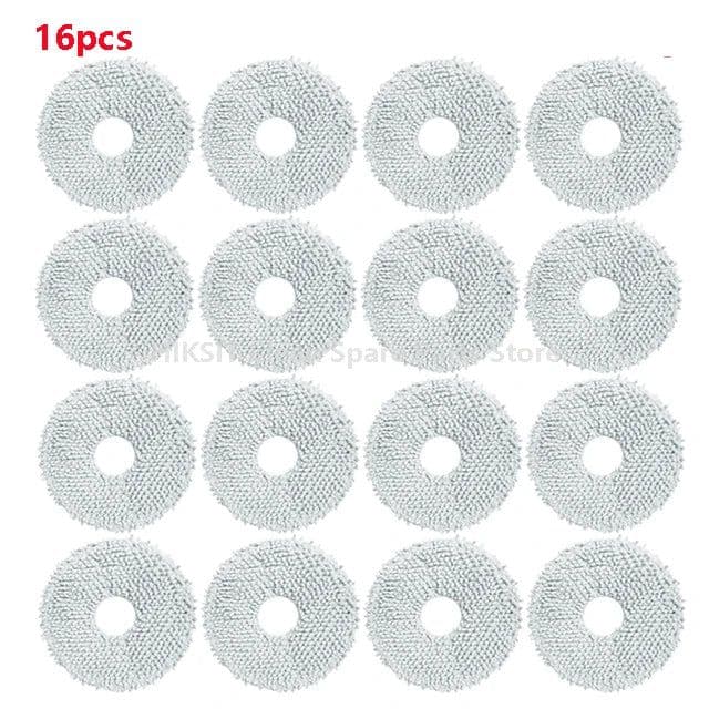 image-For Xiaomi Roborock Q Revo / P10 Robot Vacuum Cleaner Accessories Roller Side Brush Dust Bag Accessories HEPA Filter Mop Cloth