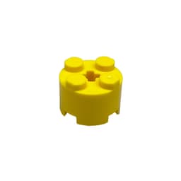 image-50pcs DIY Building Blocks Thick Figures Bricks Cylinder 2x2Dots Educational Creative Size Compatible With 6143 Toys for Children