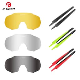 image-X-TIGER JPC Cycling Glasses Accessories Photochromic Lens Bike Sunglasses Feets Polarized Lens Replacement Lense Myopia Frame