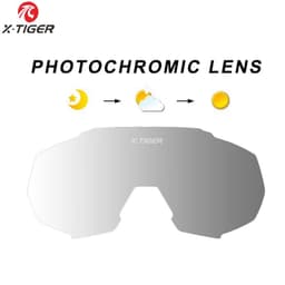 image-X-TIGER JPC Cycling Glasses Accessories Photochromic Lens Bike Sunglasses Feets Polarized Lens Replacement Lense Myopia Frame