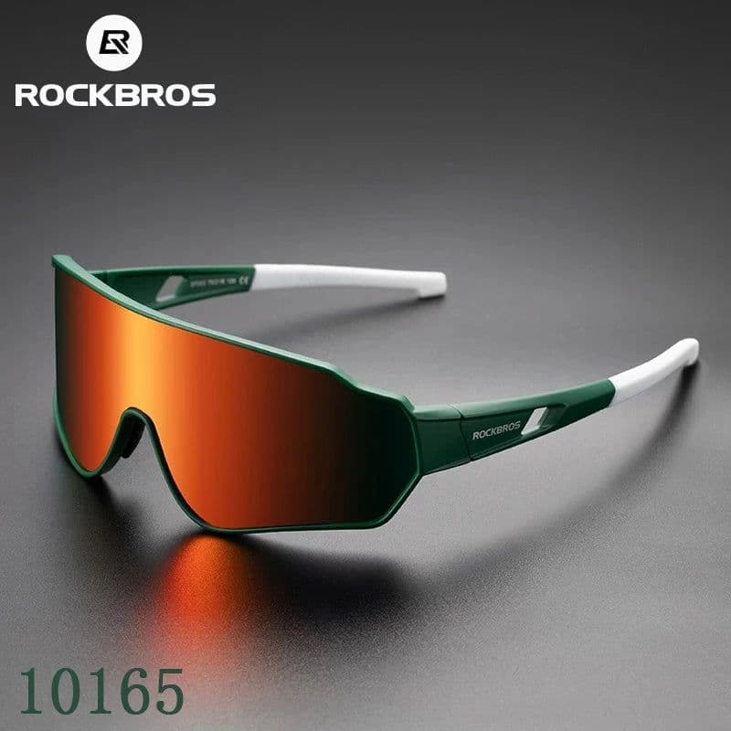 image-ROCKBROS Polarized Cycling Glasses Clear Bike Glasses Eyewear UV400 Outdoor Sport Sunglasses Men Women Cycling Sunglasses